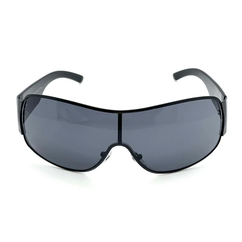 Fashion Men's Square‎ Style Sunglasses Silver Black Sport Shades,Black/Red